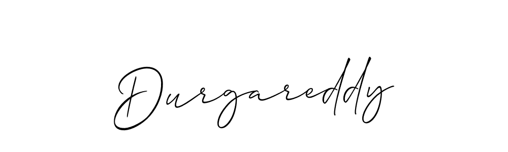 Make a short Durgareddy signature style. Manage your documents anywhere anytime using Allison_Script. Create and add eSignatures, submit forms, share and send files easily. Durgareddy signature style 2 images and pictures png