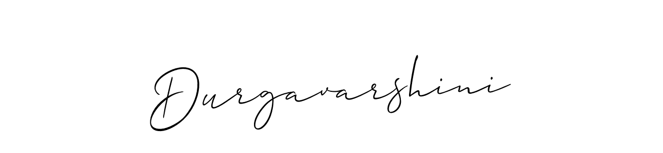 Also we have Durgavarshini name is the best signature style. Create professional handwritten signature collection using Allison_Script autograph style. Durgavarshini signature style 2 images and pictures png