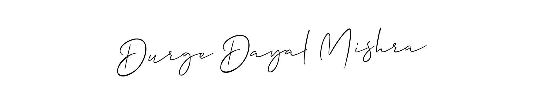 This is the best signature style for the Durge Dayal Mishra name. Also you like these signature font (Allison_Script). Mix name signature. Durge Dayal Mishra signature style 2 images and pictures png