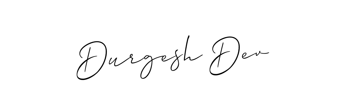 Similarly Allison_Script is the best handwritten signature design. Signature creator online .You can use it as an online autograph creator for name Durgesh Dev. Durgesh Dev signature style 2 images and pictures png