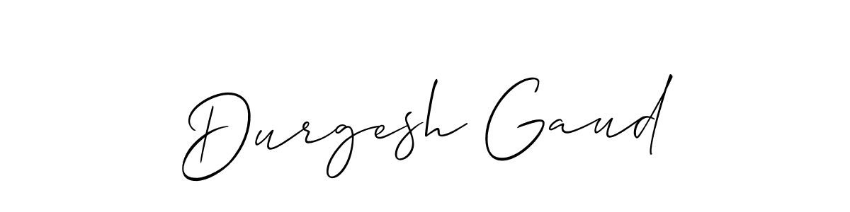 Once you've used our free online signature maker to create your best signature Allison_Script style, it's time to enjoy all of the benefits that Durgesh Gaud name signing documents. Durgesh Gaud signature style 2 images and pictures png