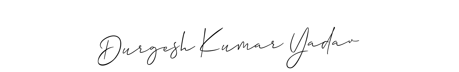 Similarly Allison_Script is the best handwritten signature design. Signature creator online .You can use it as an online autograph creator for name Durgesh Kumar Yadav. Durgesh Kumar Yadav signature style 2 images and pictures png