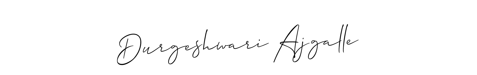 Here are the top 10 professional signature styles for the name Durgeshwari Ajgalle. These are the best autograph styles you can use for your name. Durgeshwari Ajgalle signature style 2 images and pictures png