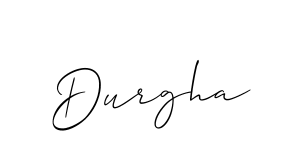 Also You can easily find your signature by using the search form. We will create Durgha name handwritten signature images for you free of cost using Allison_Script sign style. Durgha signature style 2 images and pictures png