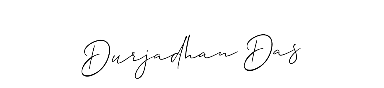 if you are searching for the best signature style for your name Durjadhan Das. so please give up your signature search. here we have designed multiple signature styles  using Allison_Script. Durjadhan Das signature style 2 images and pictures png