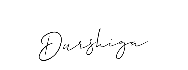 Make a beautiful signature design for name Durshiga. With this signature (Allison_Script) style, you can create a handwritten signature for free. Durshiga signature style 2 images and pictures png