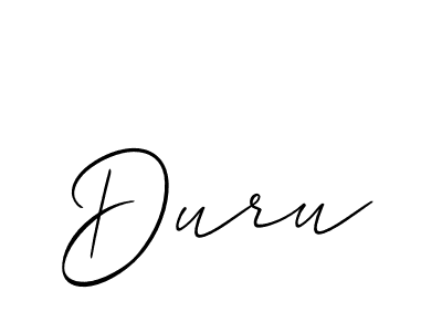 Also You can easily find your signature by using the search form. We will create Duru name handwritten signature images for you free of cost using Allison_Script sign style. Duru signature style 2 images and pictures png