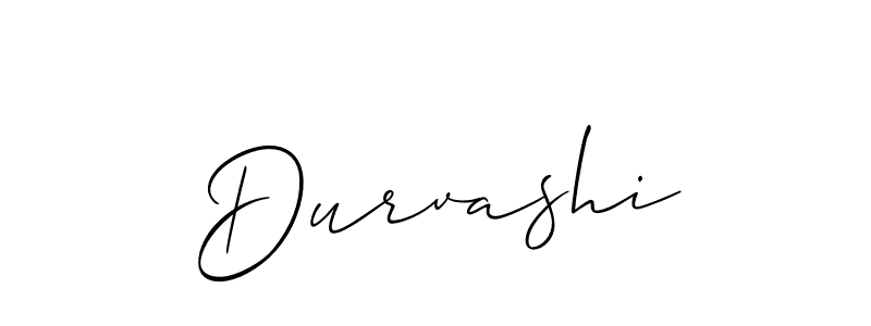 Durvashi stylish signature style. Best Handwritten Sign (Allison_Script) for my name. Handwritten Signature Collection Ideas for my name Durvashi. Durvashi signature style 2 images and pictures png
