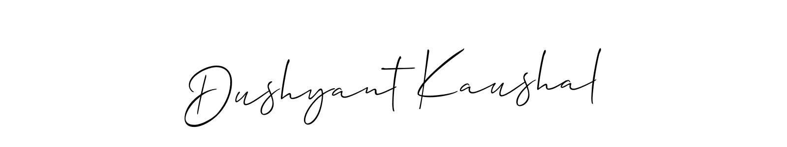 See photos of Dushyant Kaushal official signature by Spectra . Check more albums & portfolios. Read reviews & check more about Allison_Script font. Dushyant Kaushal signature style 2 images and pictures png
