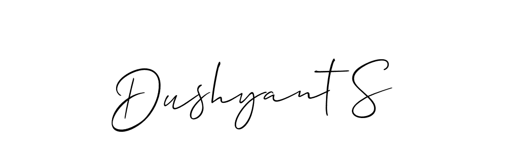 Once you've used our free online signature maker to create your best signature Allison_Script style, it's time to enjoy all of the benefits that Dushyant S name signing documents. Dushyant S signature style 2 images and pictures png
