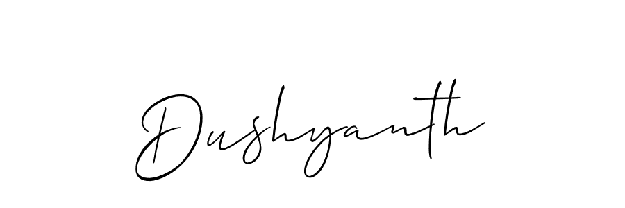 Once you've used our free online signature maker to create your best signature Allison_Script style, it's time to enjoy all of the benefits that Dushyanth name signing documents. Dushyanth signature style 2 images and pictures png
