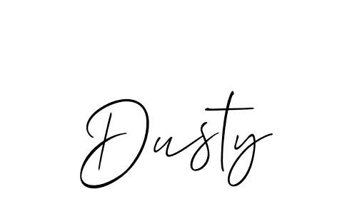 if you are searching for the best signature style for your name Dusty. so please give up your signature search. here we have designed multiple signature styles  using Allison_Script. Dusty signature style 2 images and pictures png