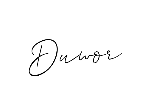 This is the best signature style for the Duwor name. Also you like these signature font (Allison_Script). Mix name signature. Duwor signature style 2 images and pictures png