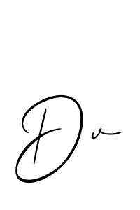 Make a beautiful signature design for name Dv. Use this online signature maker to create a handwritten signature for free. Dv signature style 2 images and pictures png