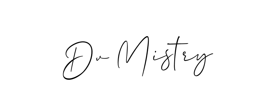 Create a beautiful signature design for name Dv Mistry. With this signature (Allison_Script) fonts, you can make a handwritten signature for free. Dv Mistry signature style 2 images and pictures png