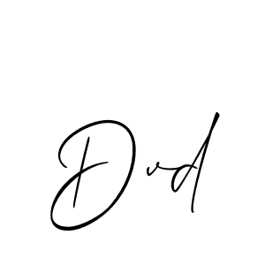 Make a beautiful signature design for name Dvd. With this signature (Allison_Script) style, you can create a handwritten signature for free. Dvd signature style 2 images and pictures png