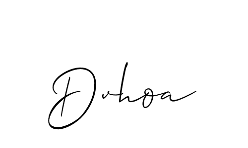 Make a beautiful signature design for name Dvhoa. Use this online signature maker to create a handwritten signature for free. Dvhoa signature style 2 images and pictures png