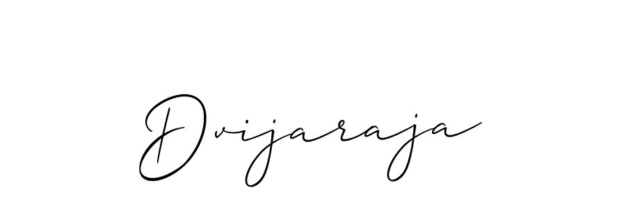 Dvijaraja stylish signature style. Best Handwritten Sign (Allison_Script) for my name. Handwritten Signature Collection Ideas for my name Dvijaraja. Dvijaraja signature style 2 images and pictures png