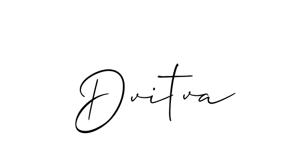Once you've used our free online signature maker to create your best signature Allison_Script style, it's time to enjoy all of the benefits that Dvitva name signing documents. Dvitva signature style 2 images and pictures png