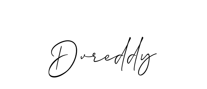 Dvreddy stylish signature style. Best Handwritten Sign (Allison_Script) for my name. Handwritten Signature Collection Ideas for my name Dvreddy. Dvreddy signature style 2 images and pictures png