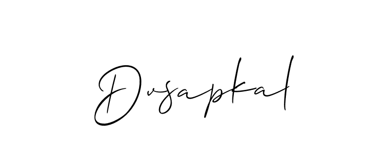 Best and Professional Signature Style for Dvsapkal. Allison_Script Best Signature Style Collection. Dvsapkal signature style 2 images and pictures png