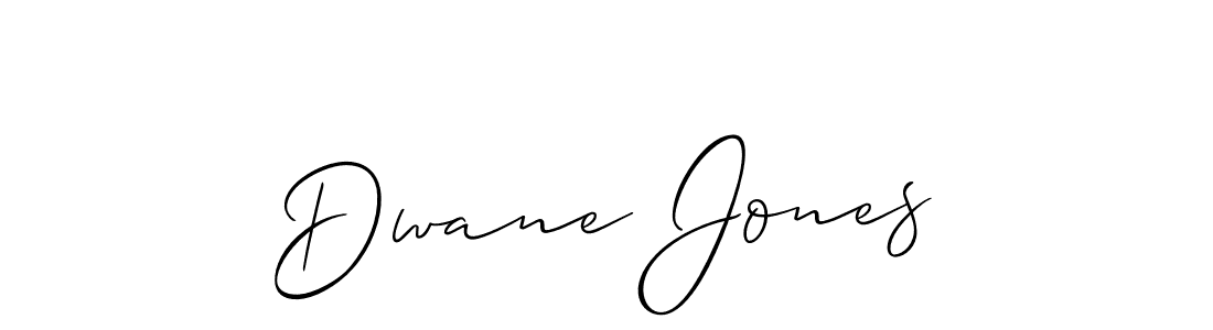 Create a beautiful signature design for name Dwane Jones. With this signature (Allison_Script) fonts, you can make a handwritten signature for free. Dwane Jones signature style 2 images and pictures png