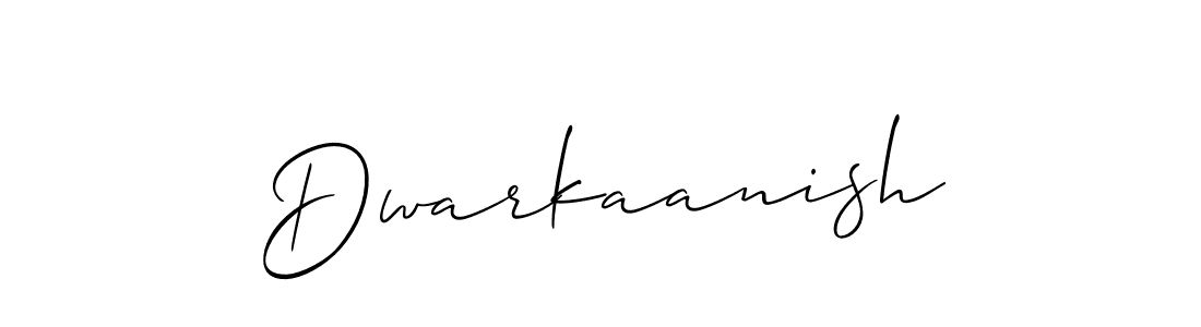 The best way (Allison_Script) to make a short signature is to pick only two or three words in your name. The name Dwarkaanish include a total of six letters. For converting this name. Dwarkaanish signature style 2 images and pictures png