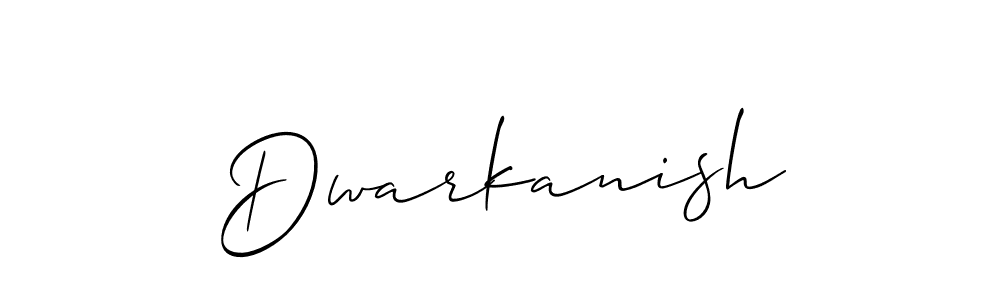 Also we have Dwarkanish name is the best signature style. Create professional handwritten signature collection using Allison_Script autograph style. Dwarkanish signature style 2 images and pictures png