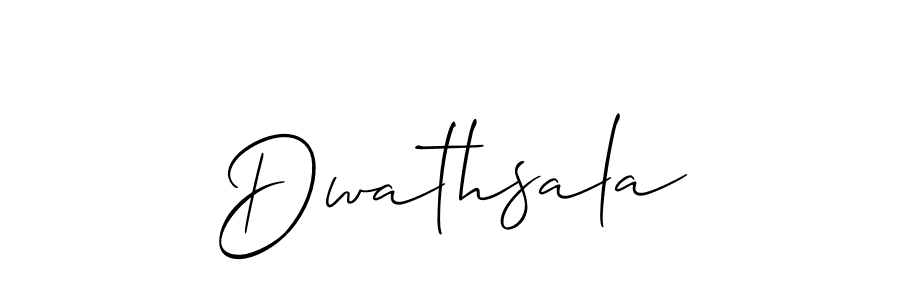 You can use this online signature creator to create a handwritten signature for the name Dwathsala. This is the best online autograph maker. Dwathsala signature style 2 images and pictures png