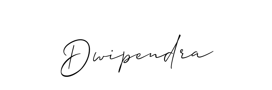 Design your own signature with our free online signature maker. With this signature software, you can create a handwritten (Allison_Script) signature for name Dwipendra. Dwipendra signature style 2 images and pictures png