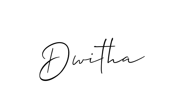 if you are searching for the best signature style for your name Dwitha. so please give up your signature search. here we have designed multiple signature styles  using Allison_Script. Dwitha signature style 2 images and pictures png