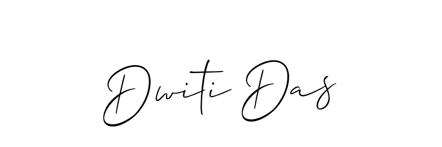 Dwiti Das stylish signature style. Best Handwritten Sign (Allison_Script) for my name. Handwritten Signature Collection Ideas for my name Dwiti Das. Dwiti Das signature style 2 images and pictures png