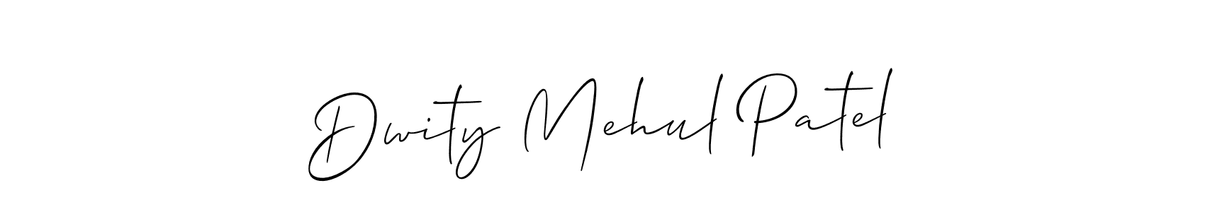 You can use this online signature creator to create a handwritten signature for the name Dwity Mehul Patel. This is the best online autograph maker. Dwity Mehul Patel signature style 2 images and pictures png