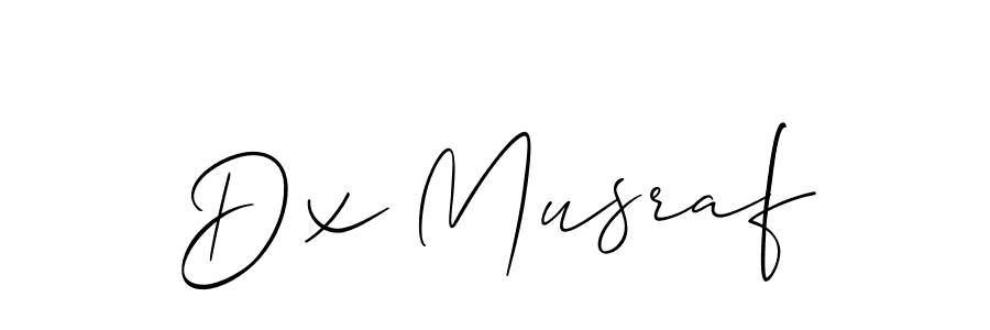 Also You can easily find your signature by using the search form. We will create Dx Musraf name handwritten signature images for you free of cost using Allison_Script sign style. Dx Musraf signature style 2 images and pictures png