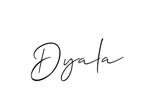 You can use this online signature creator to create a handwritten signature for the name Dyala. This is the best online autograph maker. Dyala signature style 2 images and pictures png