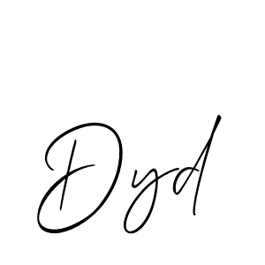 How to Draw Dyd signature style? Allison_Script is a latest design signature styles for name Dyd. Dyd signature style 2 images and pictures png