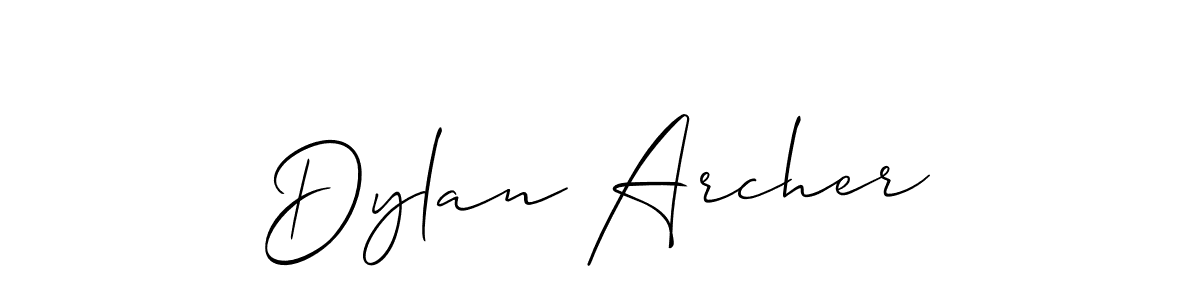 Make a short Dylan Archer signature style. Manage your documents anywhere anytime using Allison_Script. Create and add eSignatures, submit forms, share and send files easily. Dylan Archer signature style 2 images and pictures png