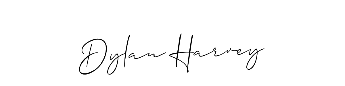 if you are searching for the best signature style for your name Dylan Harvey. so please give up your signature search. here we have designed multiple signature styles  using Allison_Script. Dylan Harvey signature style 2 images and pictures png