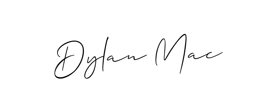 You should practise on your own different ways (Allison_Script) to write your name (Dylan Mac) in signature. don't let someone else do it for you. Dylan Mac signature style 2 images and pictures png