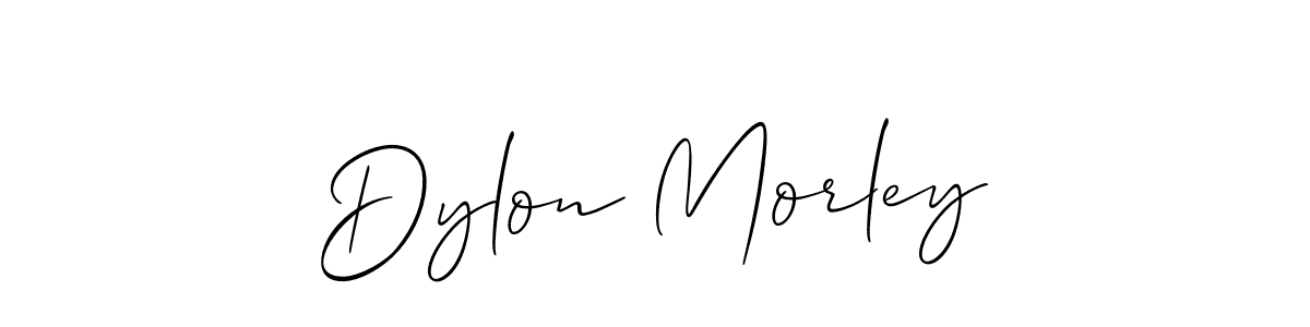 Also we have Dylon Morley name is the best signature style. Create professional handwritten signature collection using Allison_Script autograph style. Dylon Morley signature style 2 images and pictures png