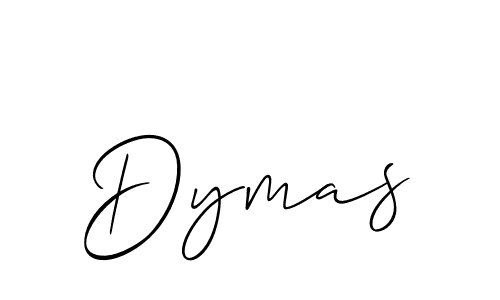 You should practise on your own different ways (Allison_Script) to write your name (Dymas) in signature. don't let someone else do it for you. Dymas signature style 2 images and pictures png