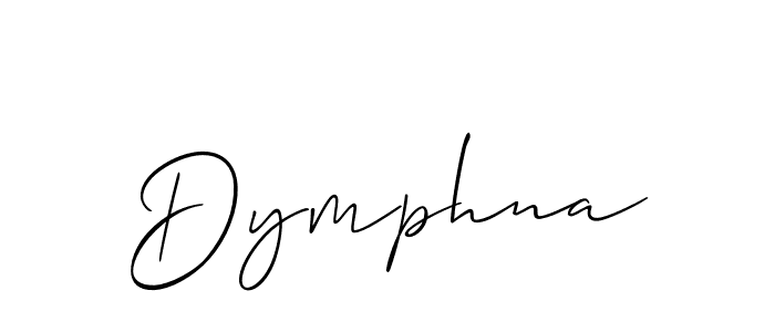 You should practise on your own different ways (Allison_Script) to write your name (Dymphna) in signature. don't let someone else do it for you. Dymphna signature style 2 images and pictures png