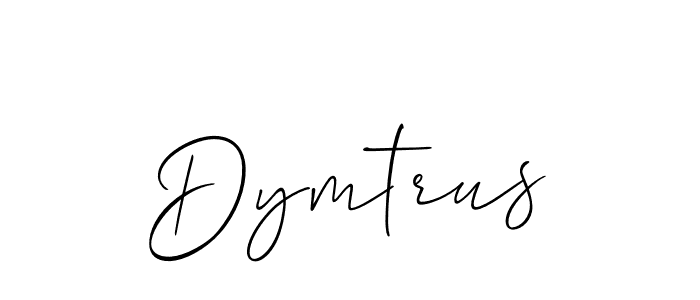 How to make Dymtrus name signature. Use Allison_Script style for creating short signs online. This is the latest handwritten sign. Dymtrus signature style 2 images and pictures png