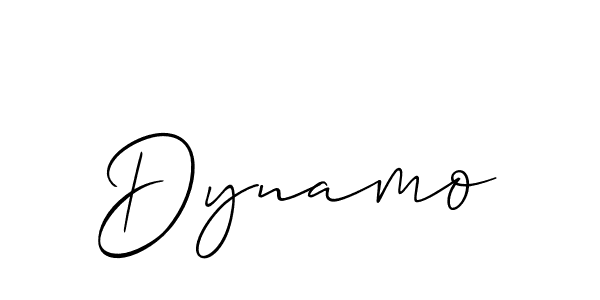 It looks lik you need a new signature style for name Dynamo. Design unique handwritten (Allison_Script) signature with our free signature maker in just a few clicks. Dynamo signature style 2 images and pictures png