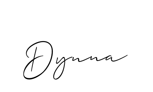 Also we have Dynna name is the best signature style. Create professional handwritten signature collection using Allison_Script autograph style. Dynna signature style 2 images and pictures png