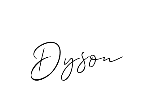 How to make Dyson name signature. Use Allison_Script style for creating short signs online. This is the latest handwritten sign. Dyson signature style 2 images and pictures png