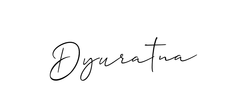 Make a beautiful signature design for name Dyuratna. Use this online signature maker to create a handwritten signature for free. Dyuratna signature style 2 images and pictures png
