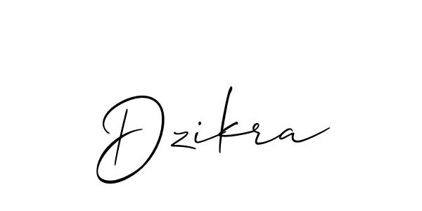 It looks lik you need a new signature style for name Dzikra. Design unique handwritten (Allison_Script) signature with our free signature maker in just a few clicks. Dzikra signature style 2 images and pictures png