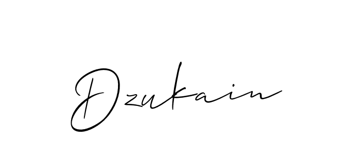 This is the best signature style for the Dzukain name. Also you like these signature font (Allison_Script). Mix name signature. Dzukain signature style 2 images and pictures png