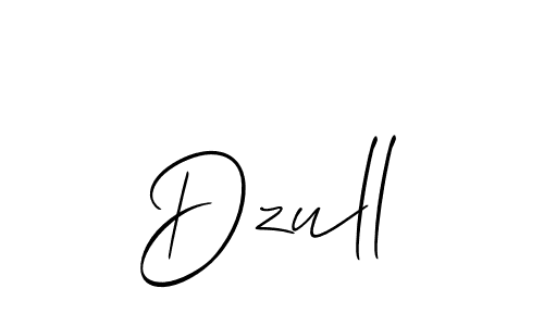 Best and Professional Signature Style for Dzull. Allison_Script Best Signature Style Collection. Dzull signature style 2 images and pictures png